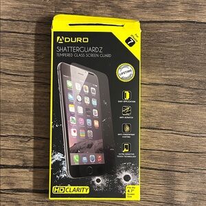 iPhone 7 ShatterGuardz Tempered Glass Screen Protector